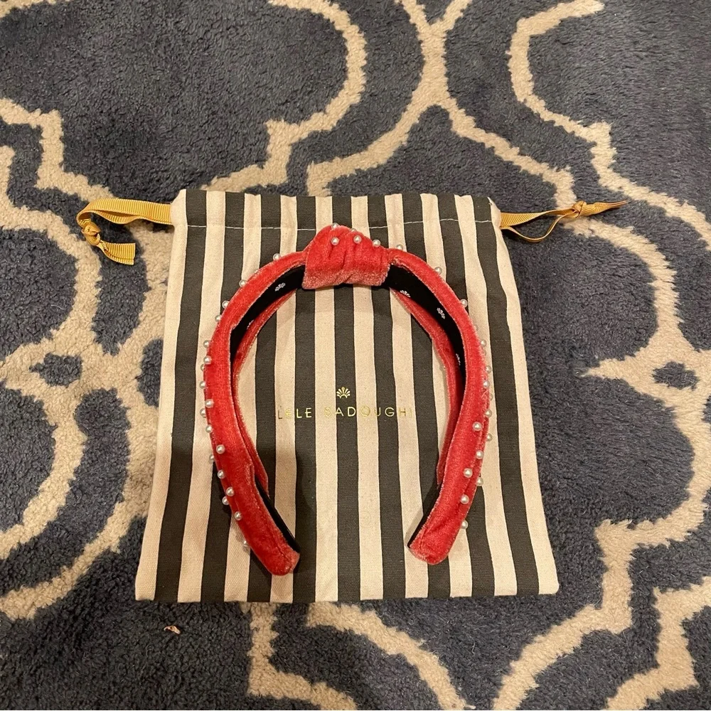 Lele Sadoughi Slim Knotted Headband - Picture 1 of 5
